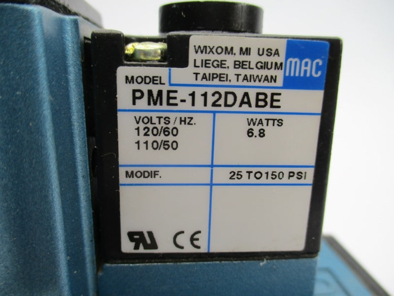 MAC 6321D-511-PM-112DA 110/120V 150PSI NSNP