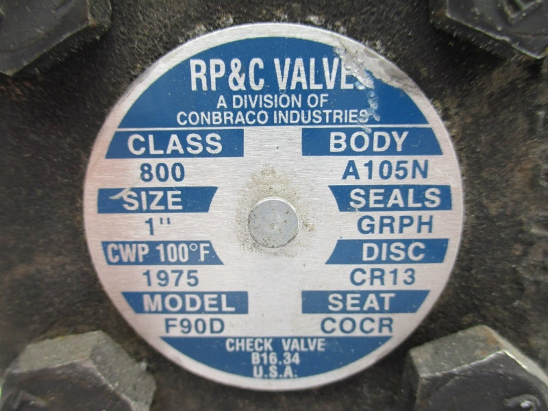 RP&C VALVES F90D 1" NSNP