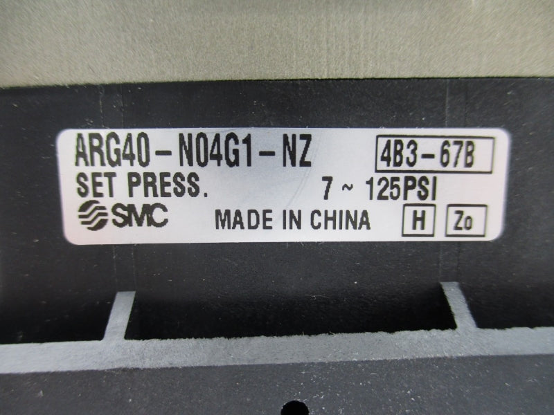 SMC ARG40-N04G1-NZ 7-125PSI NSNP