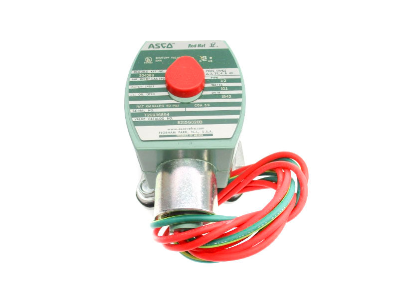 ASCO 8215G020B 110/120V 50PSI 1/2" NSNP