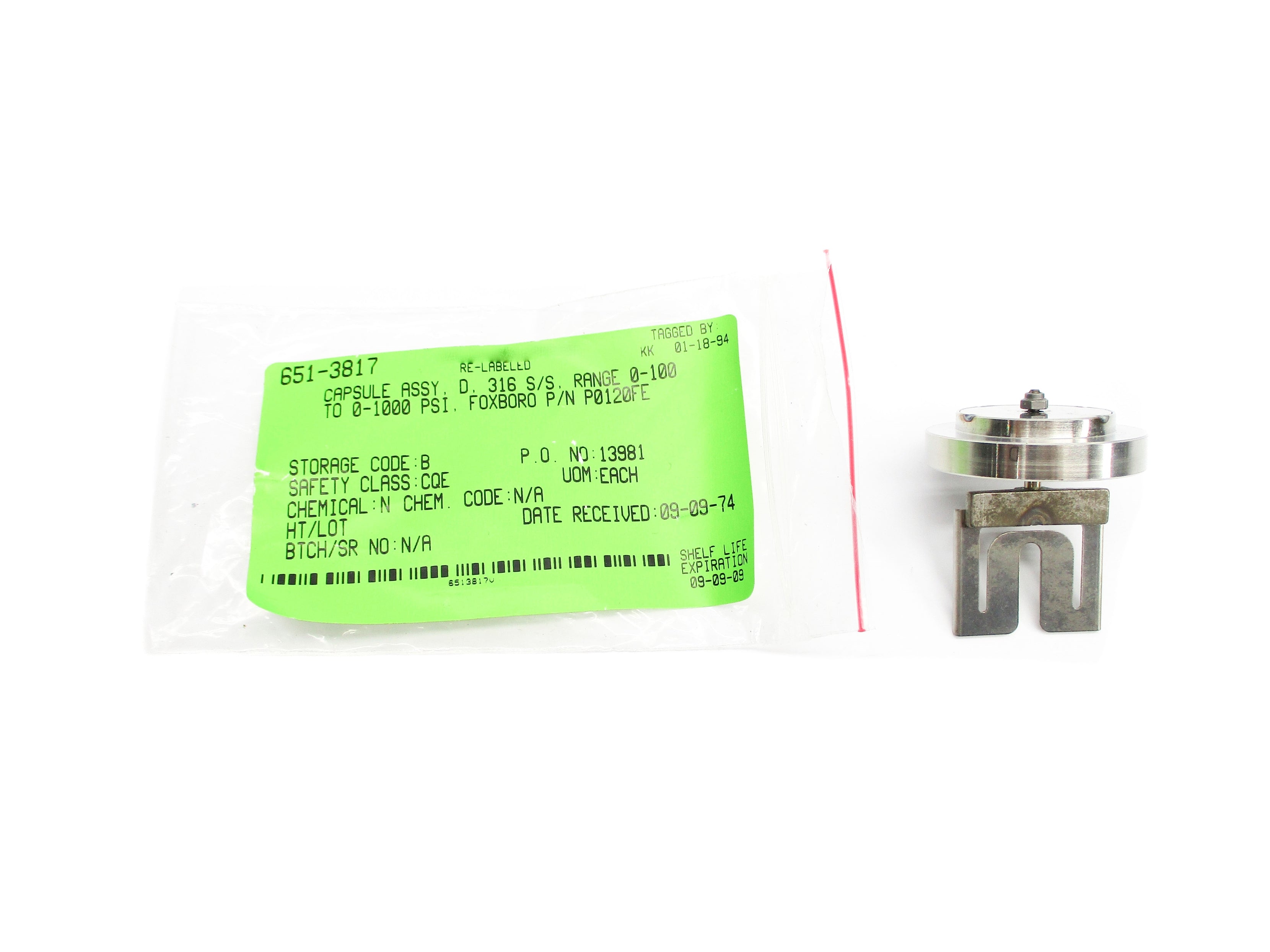 FOXBORO P0120FE NSNP