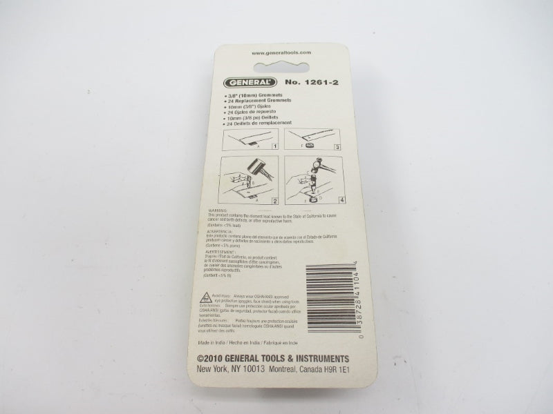 GENERAL TOOLS 1261-2 (PKG OF 24) NSMP