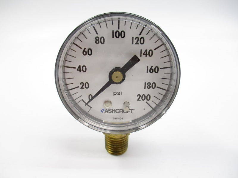 ASHCROFT 20W1005PH02L200# 200PSI 2" NSMP