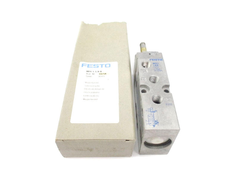 FESTO MFH-5-1/8-B 19758 28-145PSI NSMP