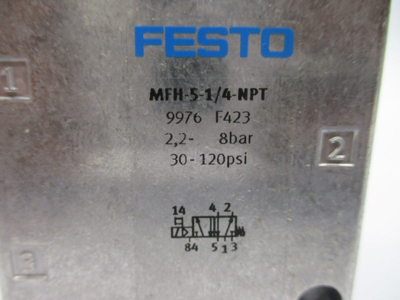 FESTO MFH-5-1/4-NPT 30-120PSI NSMP
