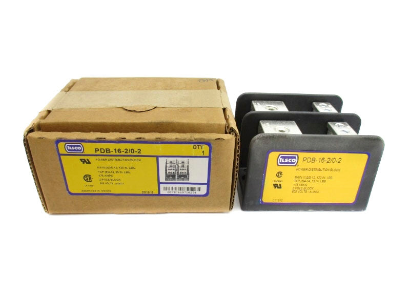 ILSCO PDB-16-2/0-2 600V 175A NSMP