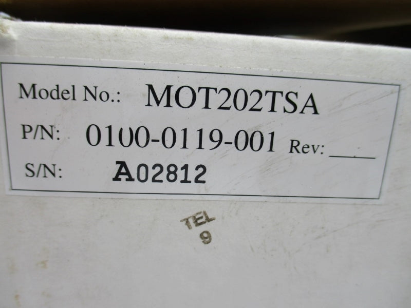 TELENETICS 0053-0119-001 MOT202TSA 250VAC 1/8A NSMP