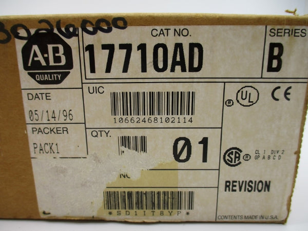 ALLEN BRADLEY 1771-OAD SER. B 12-120VAC NSMP