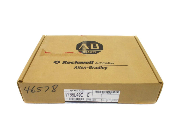 ALLEN BRADLEY 1785-L40E SER. E F/W G DATE: 2003 NSFS