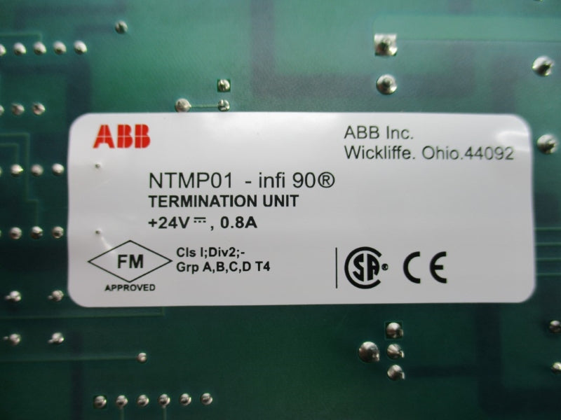 ABB NTMP01 6638919A1 24V 0.8A NSNP