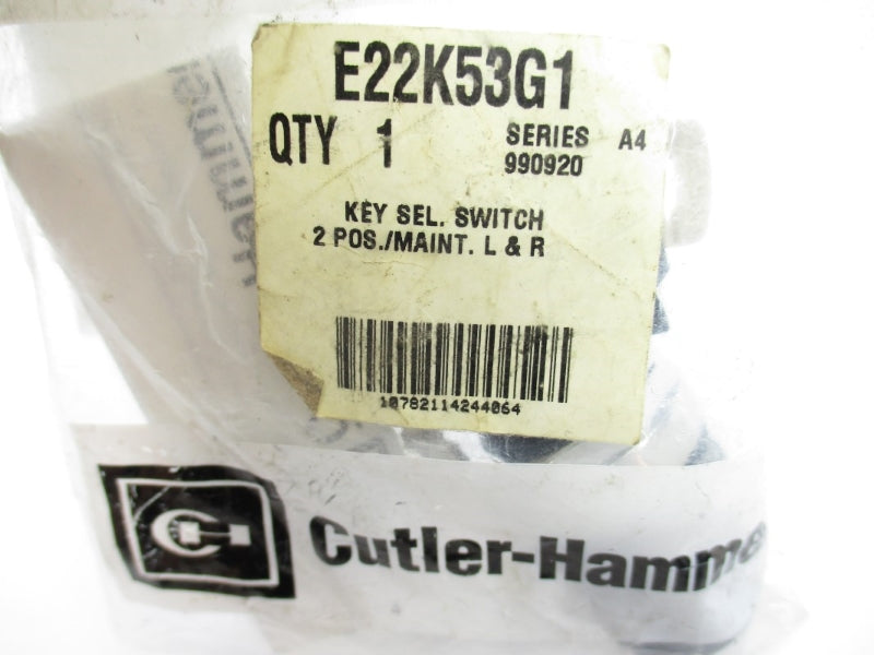 CUTLER HAMMER E22K53G1 SER. A4 NSMP