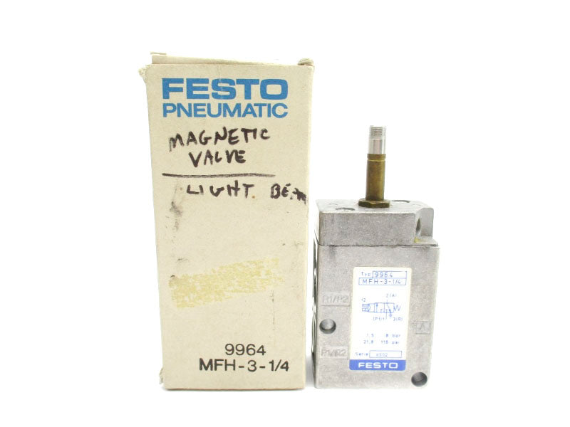 FESTO MFH-3-1/4 9964 21.8-116PSI NSMP
