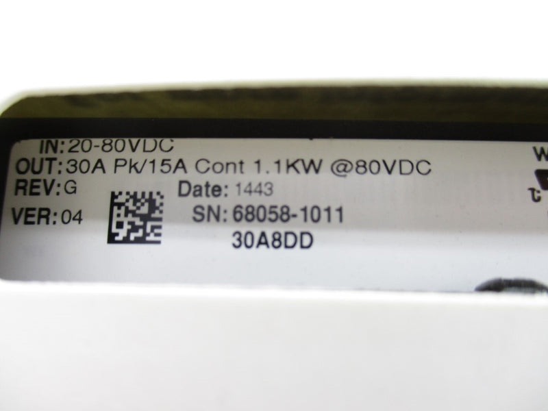 ADVANCED MOTION CONTROLS 30A8DD 20-80VDC 30A NSMP