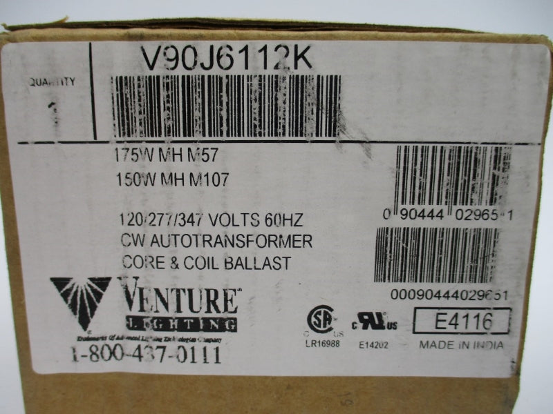 VENTURE LIGHTING V90J6112K 120/277/347V 1.75/0.80/0.65A NSMP