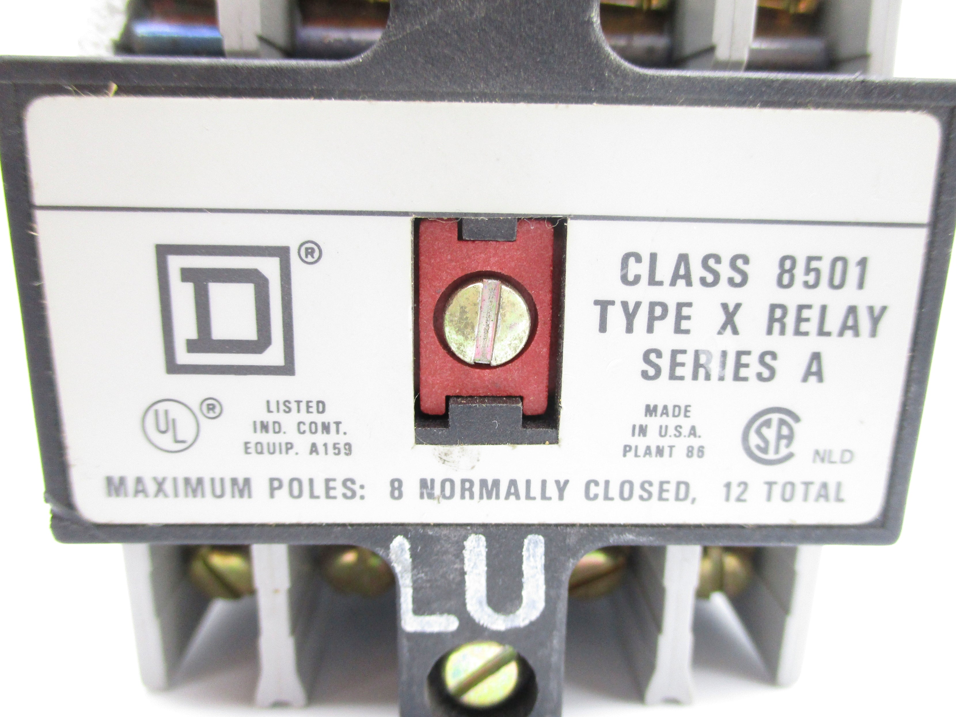 SQUARE D 8501XO40V02 SER. A 110/120V (AS PICTURED) NSNP