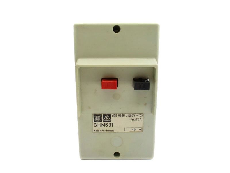 BROWN BOVERI GHM631 500V 25A NSNP