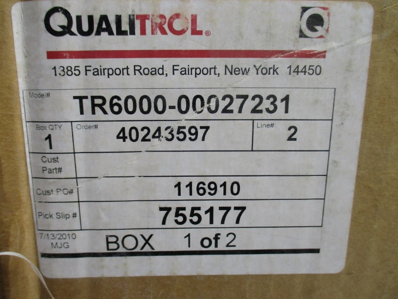 QUALITROL TR6000-00027231 0-160'C NSMP