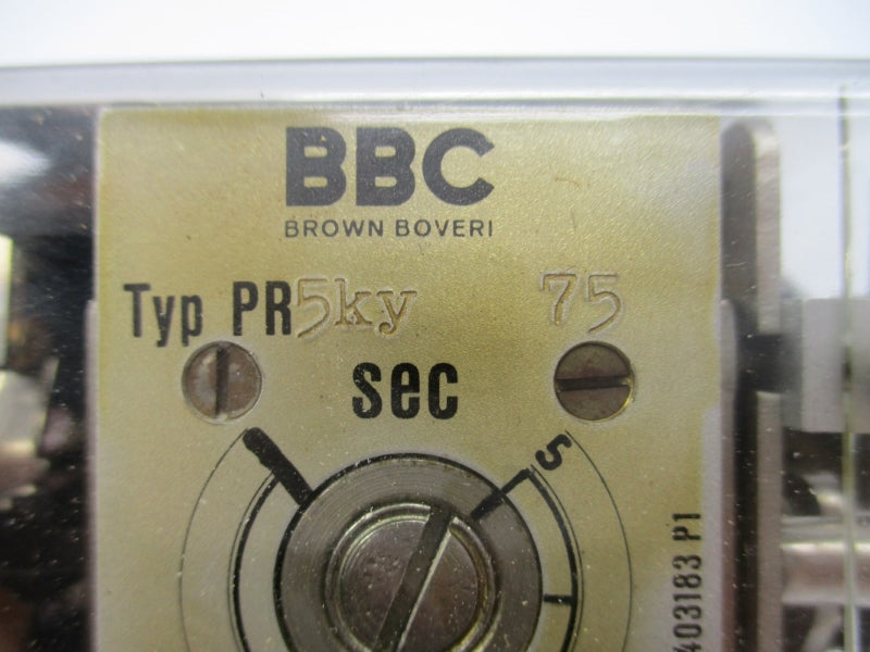 BBC BROWN BOVERI PR5KY75 HE1/289817/1 230V 0-5S NSNP