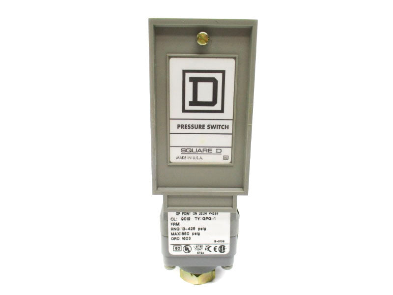 SQUARE D 9012GPG1 13-425PSI NSNP