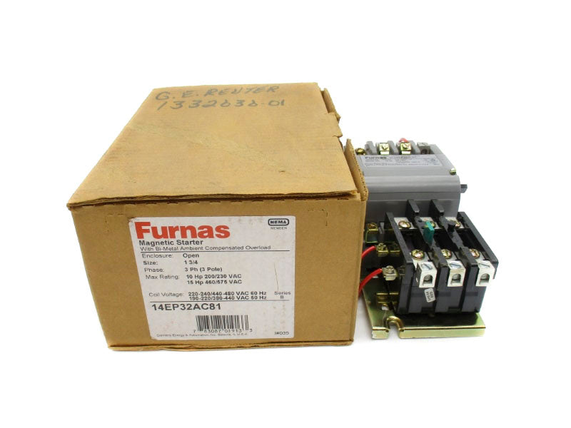 FURNAS 14EP32AC81 SER. B 480VAC 40A NSMP