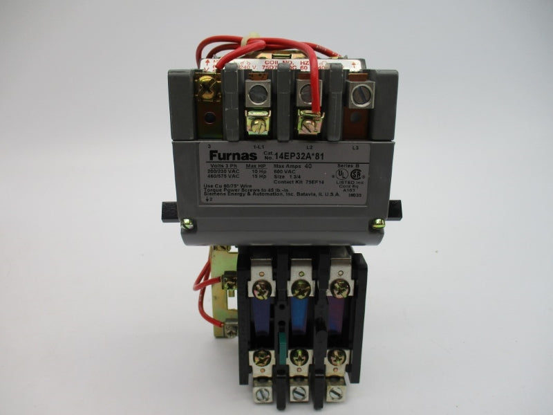 FURNAS 14EP32AC81 SER. B 480VAC 40A NSMP