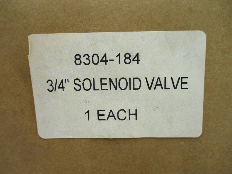 CIRCLE SEAL 8304-184 125VDC 1750A 3000-4000PSI 3/4" NSMP