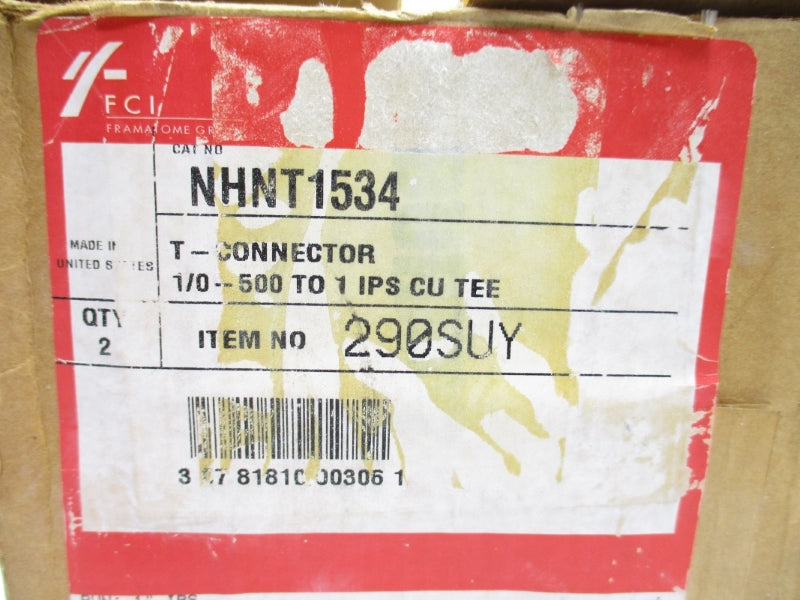 BURNDY NHNT1534 290SUY (PKG OF 2) NSMP