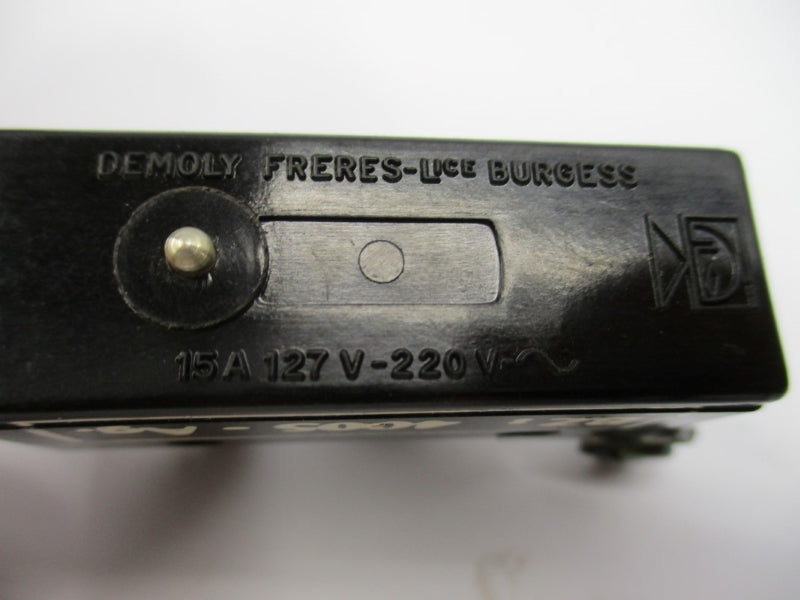 DEMOLY FRERES-LICE BURGESS 4005-AG 127-220V 15A NSNP