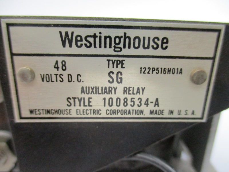 WESTINGHOUSE 1008534-A SG 48VDC NSNP
