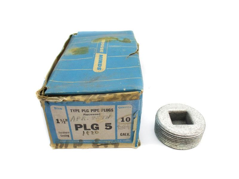 CROUSE-HINDS PLG5 1-1/2" (PKG OF 10) NSMP