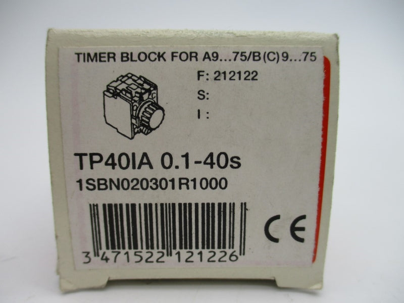 ABB 1SBN020301R1000 TP40IA 690V 10A 0.1-40S NSMP