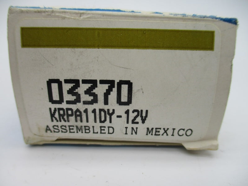 POTTER & BRUMFIELD KRPA-11DY-12 12VDC 5A NSMP