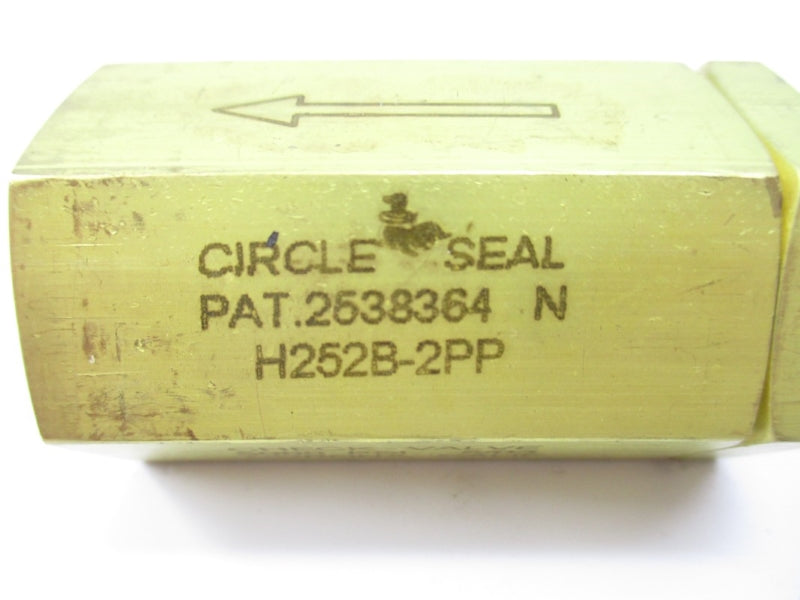 CIRCLE SEAL H252B-2PP 5000PSI NSNP