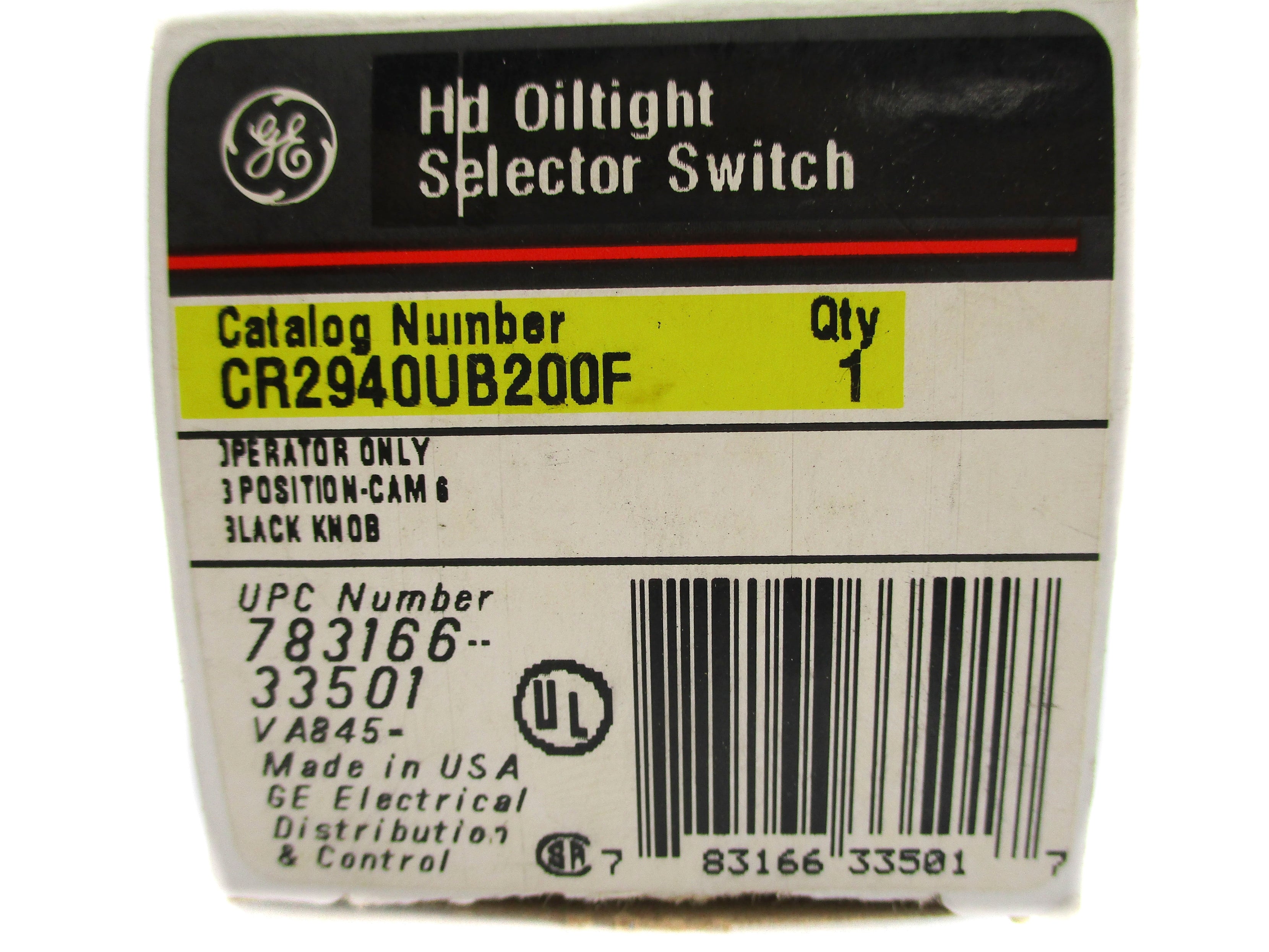 GENERAL ELECTRIC CR2940UB200F NSMP
