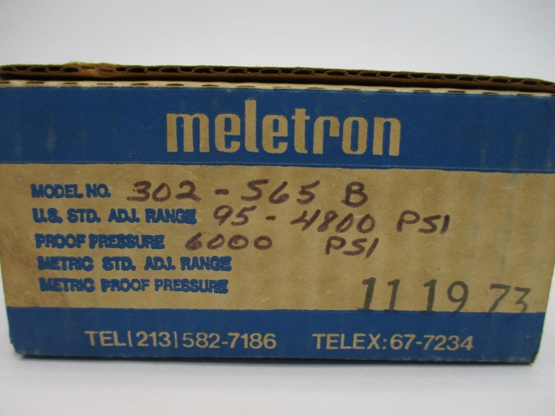 MELETRON 302-S65B 95-4800PSI NSMP