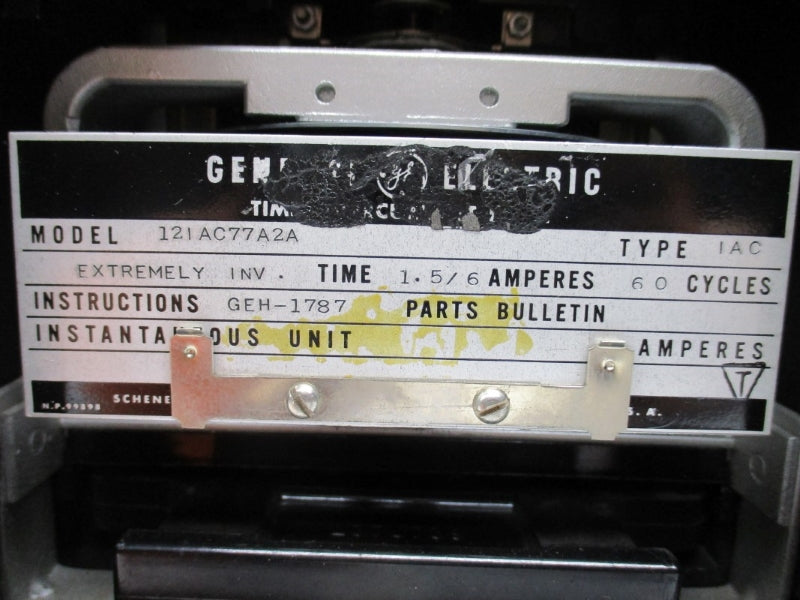 GENERAL ELECTRIC 121AC77A2A 1.5/6A (AS PICTURED) NSNP