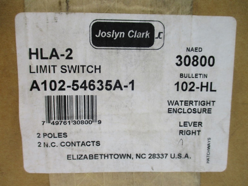 JOSLYN CLARK HLA-2  NSFS