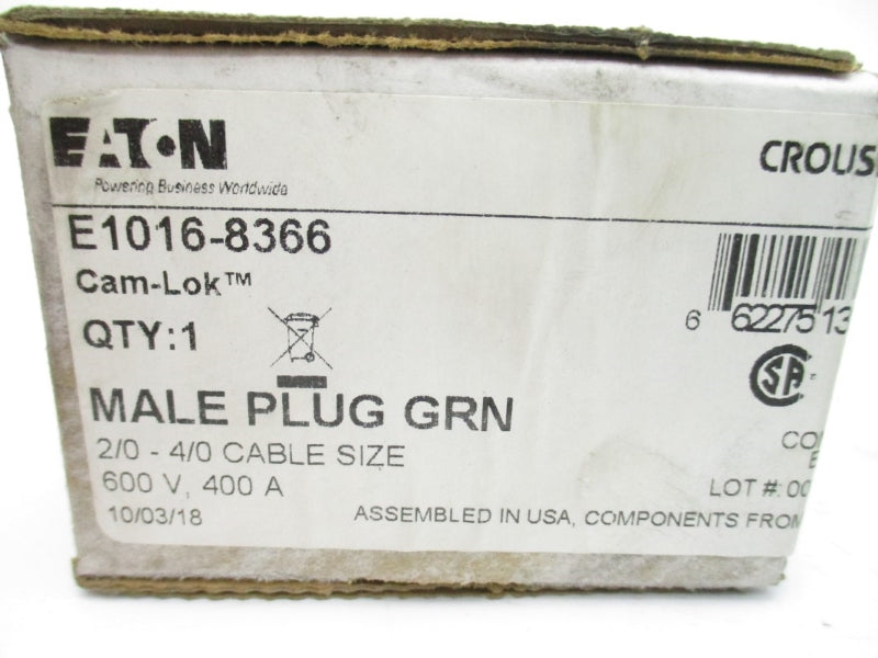 EATON E1016-8366 600V 400A NSMP