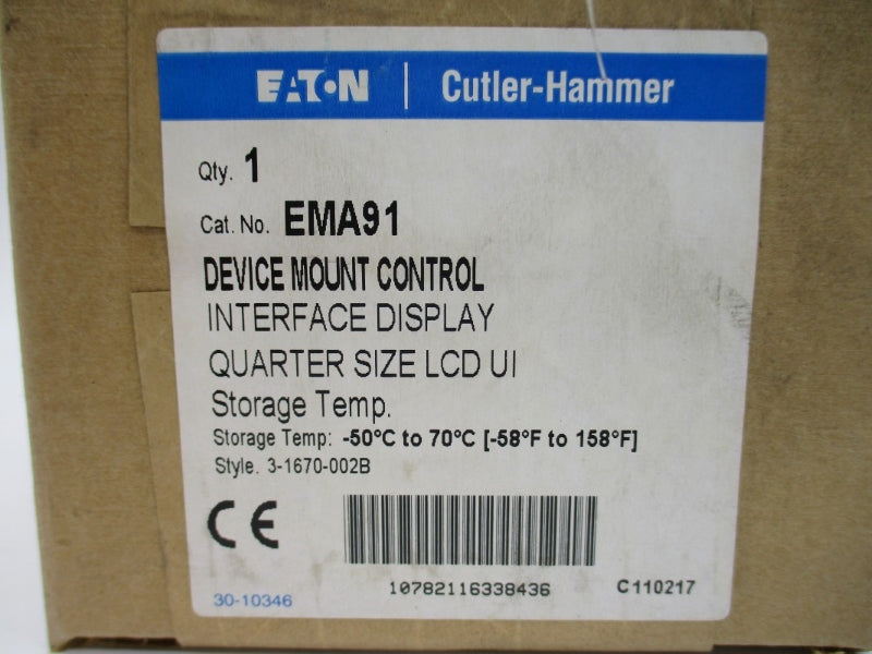 EATON EMA91 3-1670-002B NSMP