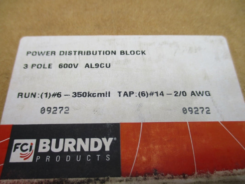 BURNDY BDB-16-350-3 600V NSFS