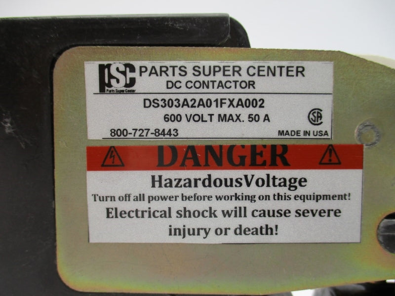 PSC DS303A2A01FXA002 230/250VDC 50A NSMP