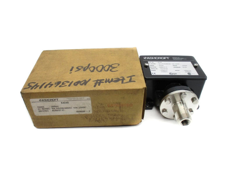 ASHCROFT B424B 480VAC 15A 3000PSI NSMP