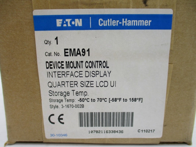 EATON EMA91 3-1670-002B NSFS