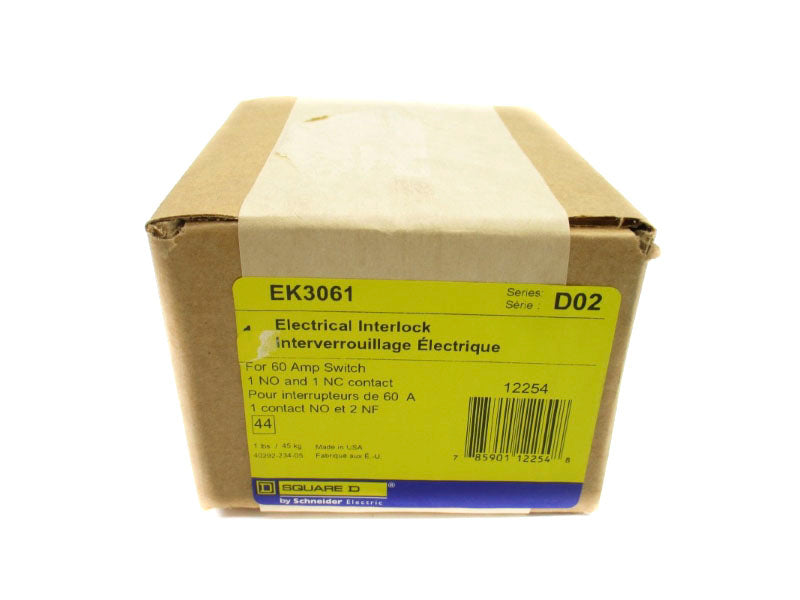 SQUARE D EK3061 SER. D02 60A NSFS