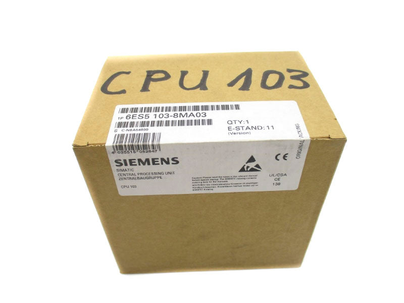 SIEMENS 6ES5103-8MA03 NSFS