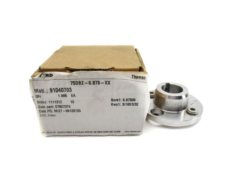 REXNORD 75DBZ-0.875-XX 91040703 NSMP