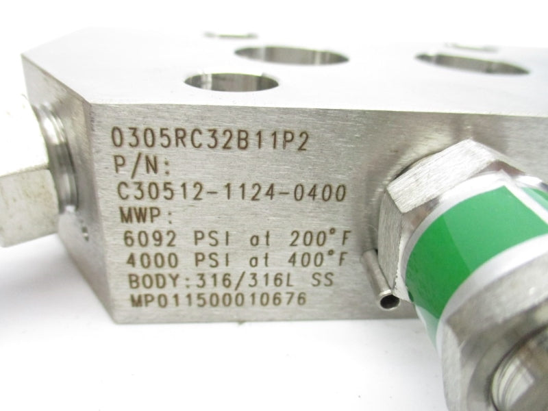 ROSEMOUNT 0305RC32B11B4P2 4000/6092PSI 200/400'F NSMP