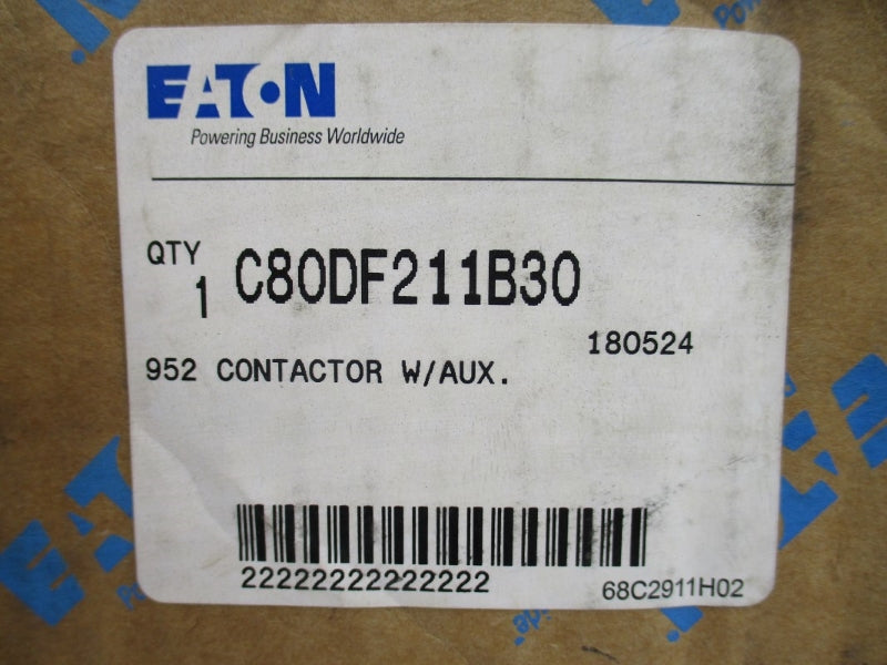 EATON C80DF211B30 600VDC 50A NSMP