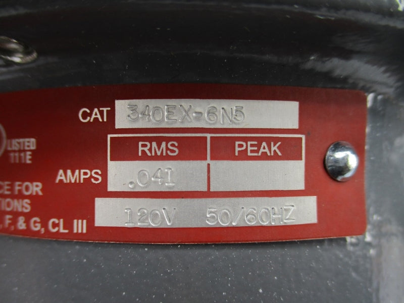 EDWARDS SIGNALING 340EX-6N5 120VAC .041A NSMP