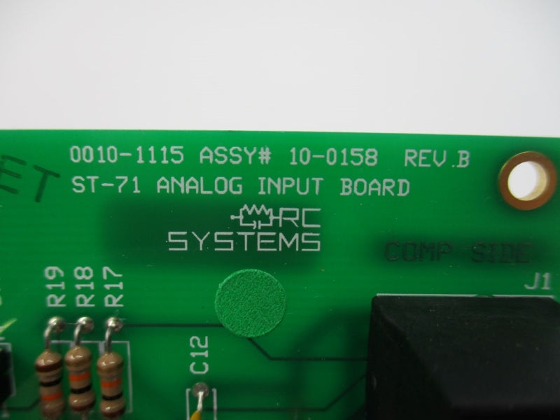RC SYSTEMS ST-71 10-0158 REV. B NSNP